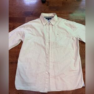 Tommy Hilfiger Men's Checkered Dress Shirt